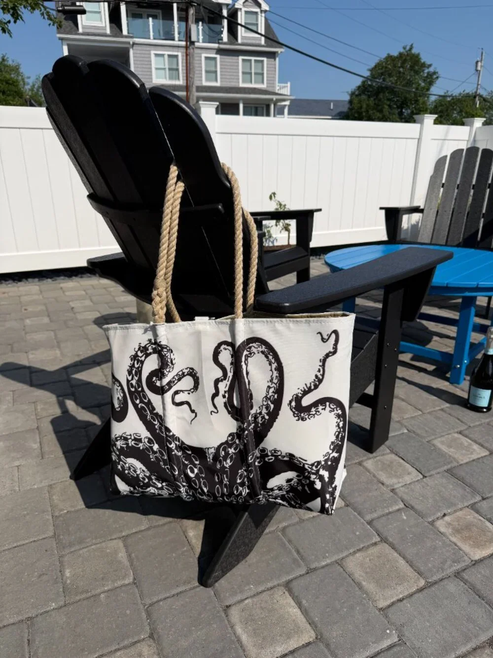 NWT Maine Seabags Octopus Large Tote with Clasp - Limited Qty Bestseller!